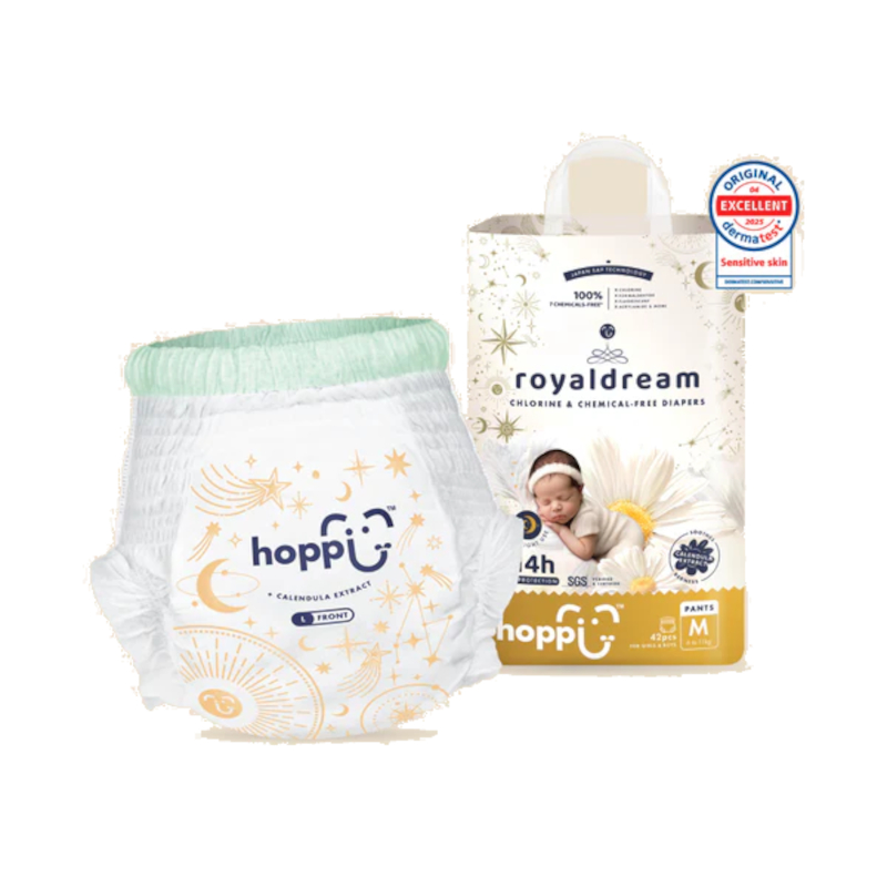 

Hoppi RoyalDream Подгузники-трусики детские 6-11 кг 42 шт