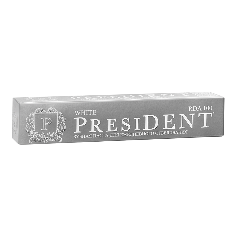 Изображение товара PresiDENT Уайт Паста зубная 100RDA 75 г