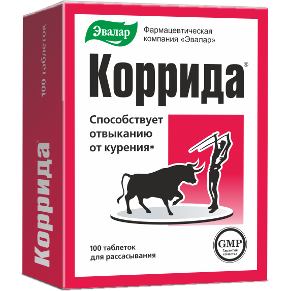 Коррида+ таблетки для рассасывания 0,5/0,53 г 100 шт борьба за огонь с илл