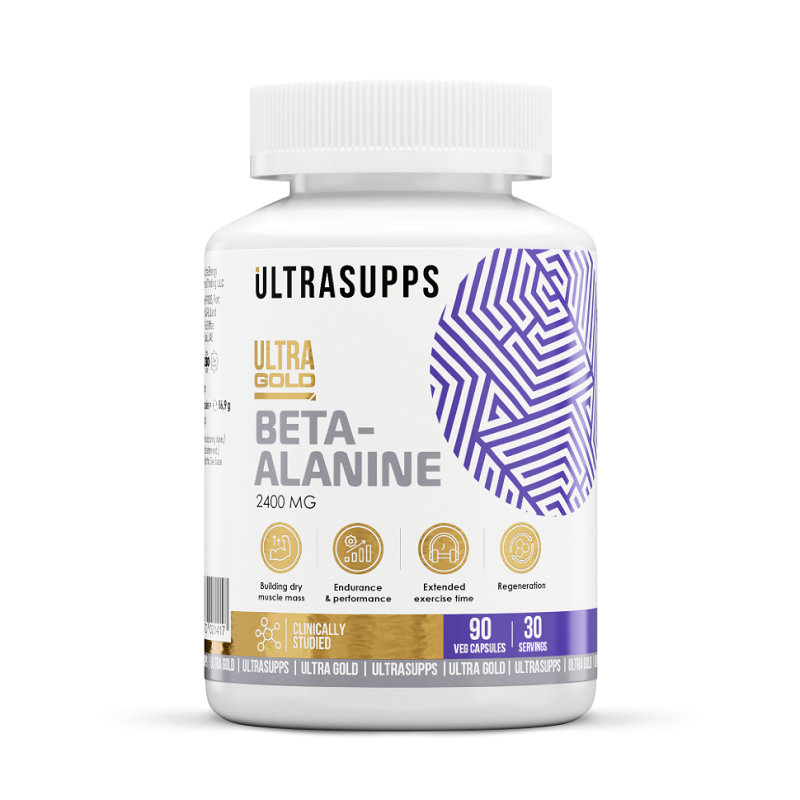 Ultrasupps Ultra Gold Бета-Аланин капсулы 90 шт