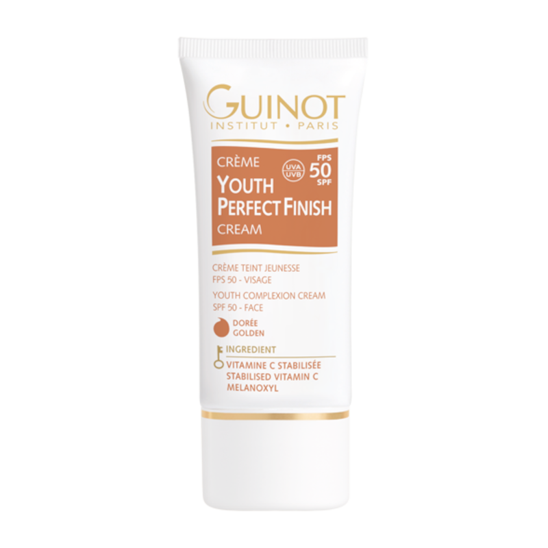 

Guinot Крем для лица идеальный тонирующий омолаживающий SPF 50 Gold 30 мл