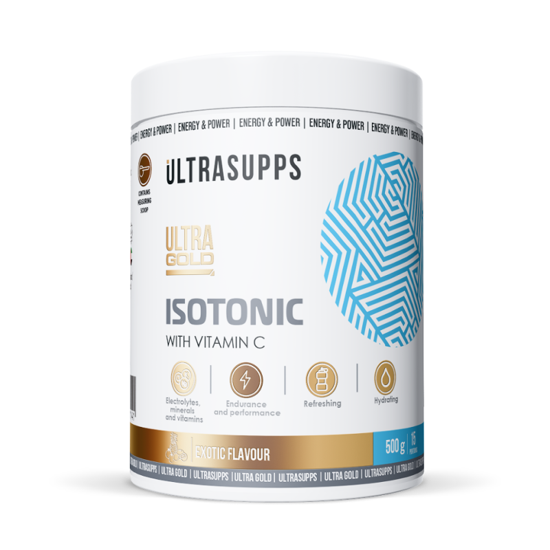 Ultrasupps Ultra Gold Изотоник порошок Экзотический вкус 500 г