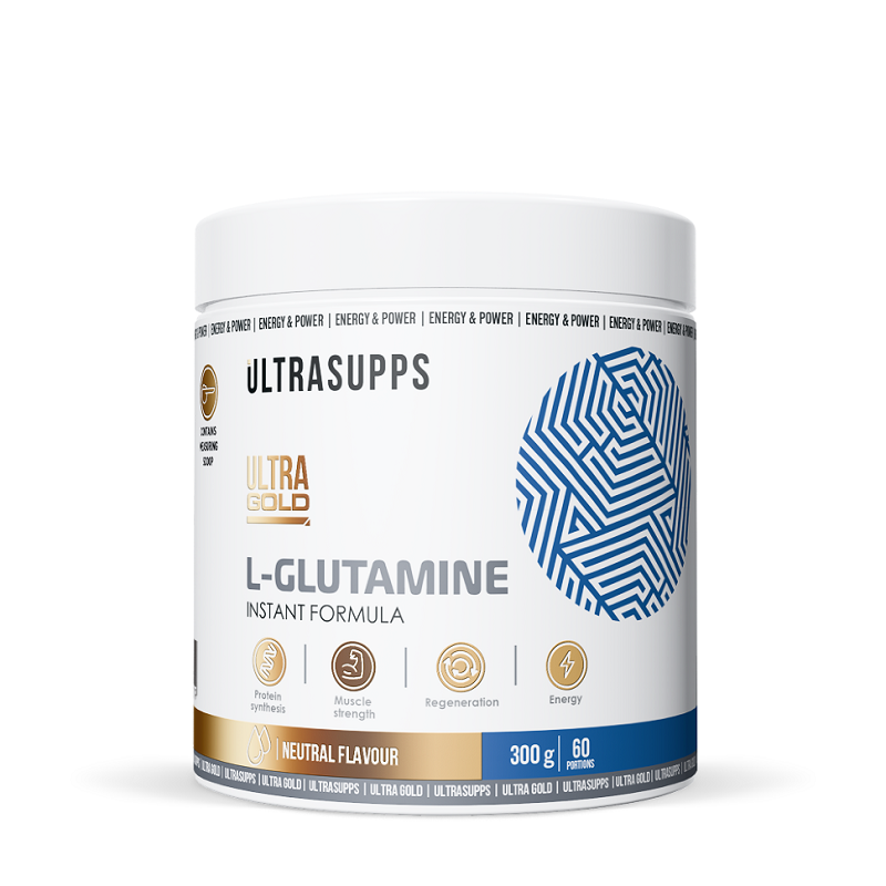 Ultrasupps Ultra Gold L-Глутамин порошок 300 г
