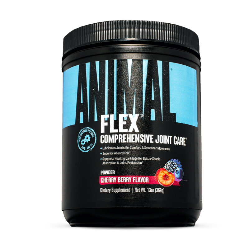 Изображение товара Animal Flex Powder Глюкозамин Хондроитин МСМ Вишня 369 г для здоровья суставов