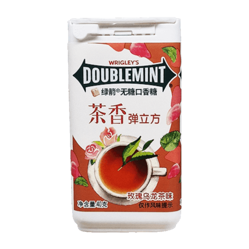 

Wrigley's Doublemint Резинка жевательная Розовый чай 40 г
