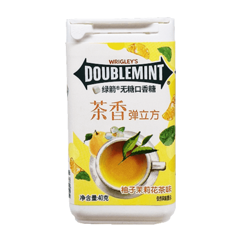 Изображение товара Wrigley's Doublemint Жевательная резинка Грейпфрут-Жасмин 40 г