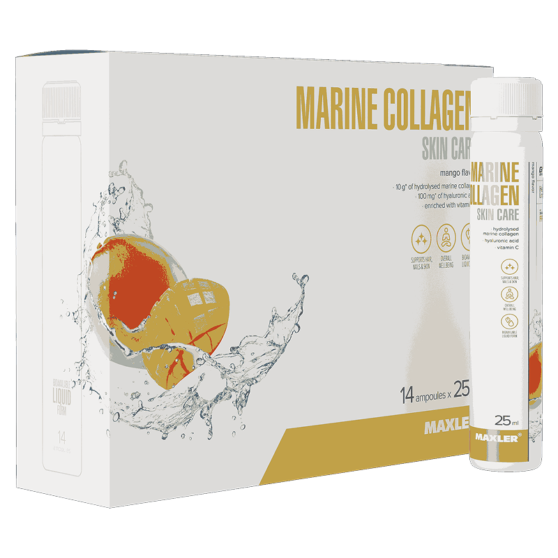

Макслер Морской коллаген Скинкэар Манго 25 мл 14 шт