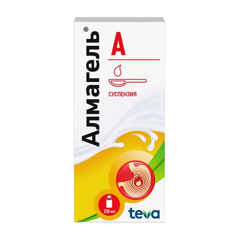 

Алмагель А суспензия для приема внутрь 250 мл