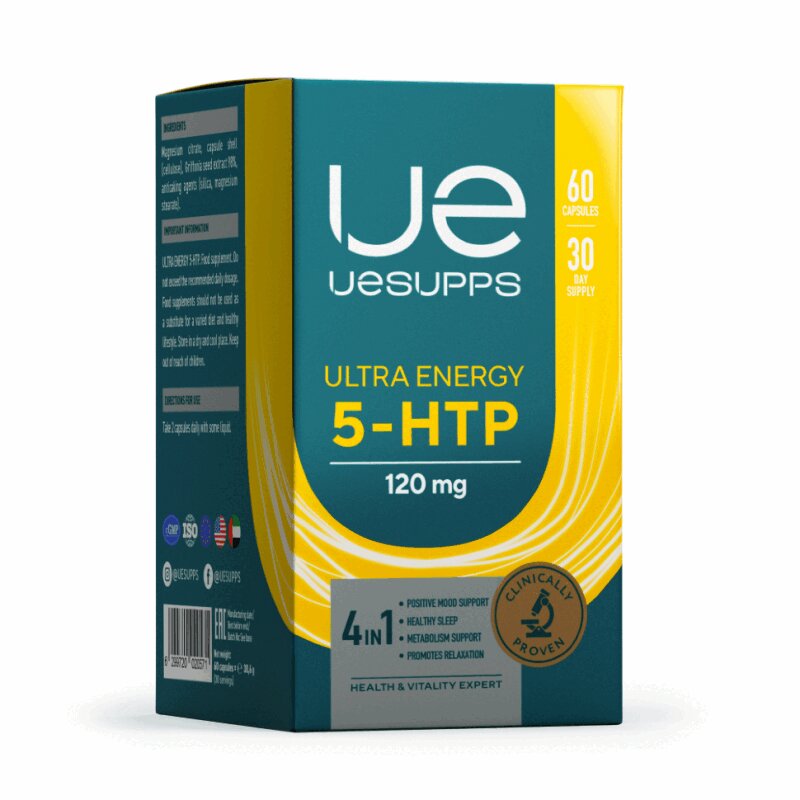 

Uesupps Ultra Energy 5-НТР капсулы 60 шт