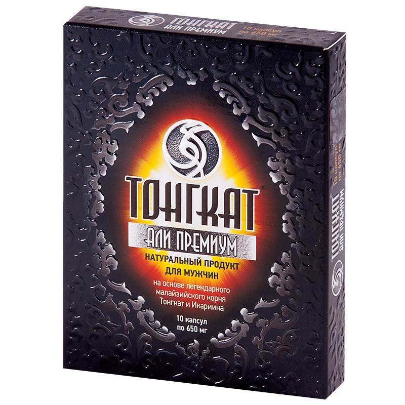 

Тонгкат Али Премиум капсулы 10 шт