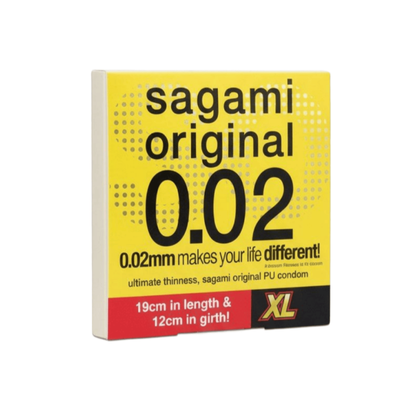 Sagami Ориджинал Презервативы полиуретановые 0,02мм р.XL 1 шт