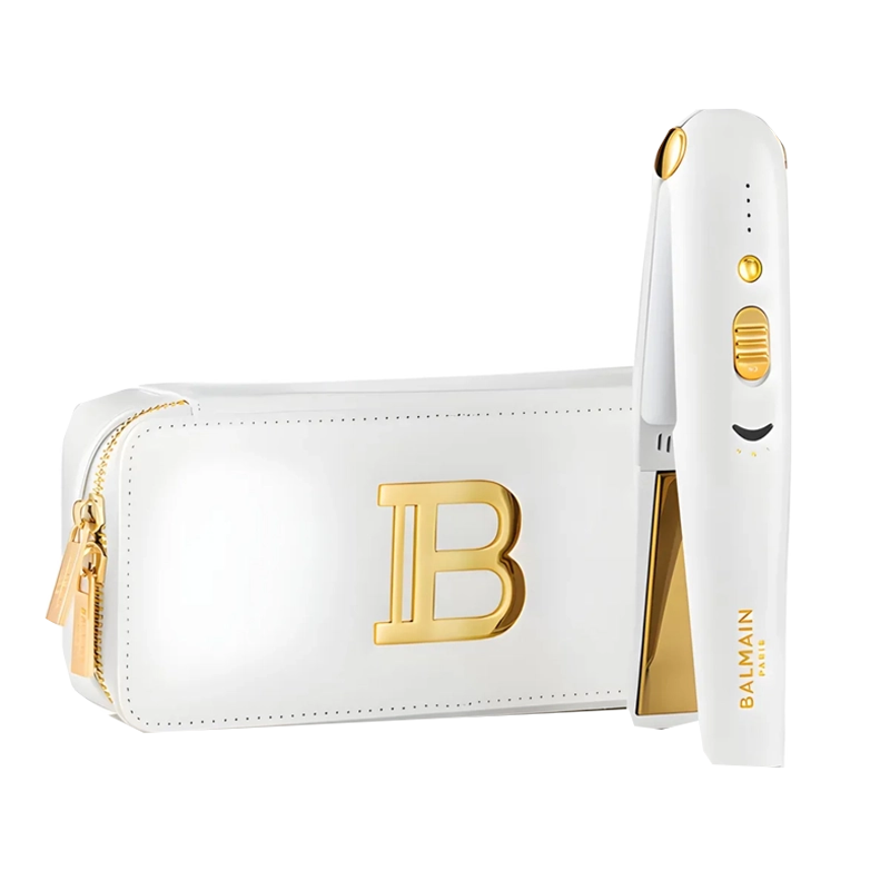 Изображение товара Беспроводной титановый утюжок Balmain Hair для выпрямления волос с LED-индикацией