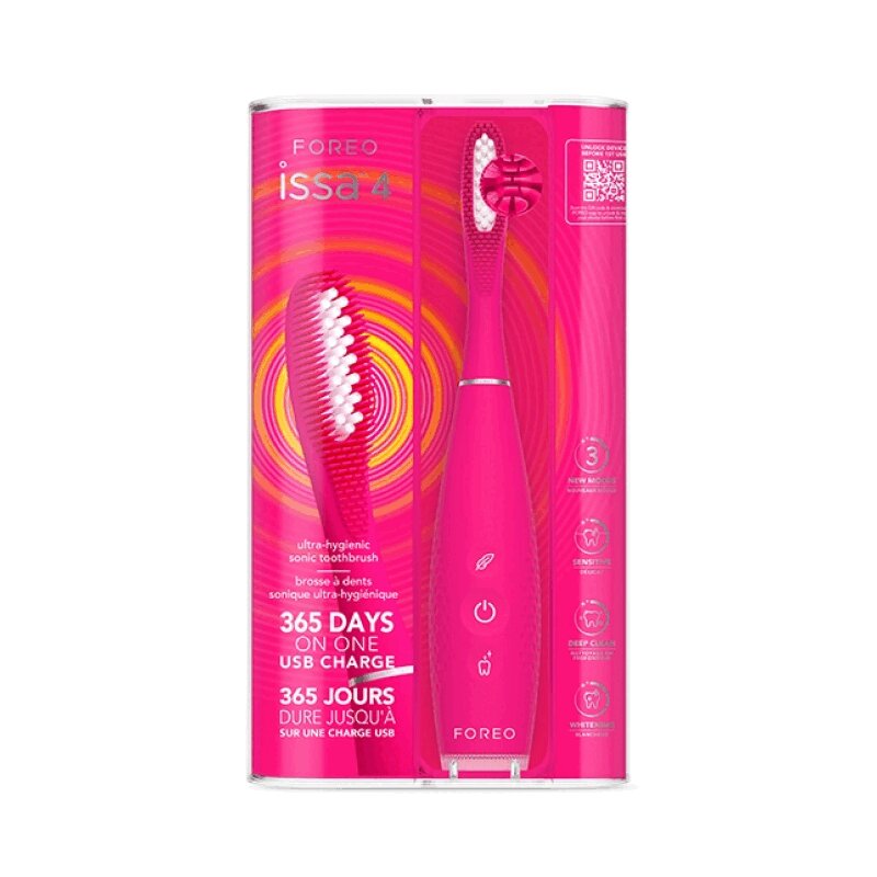 Изображение товара Foreo ISSA 4 Зубная щетка звуковая гибридная Фуксия