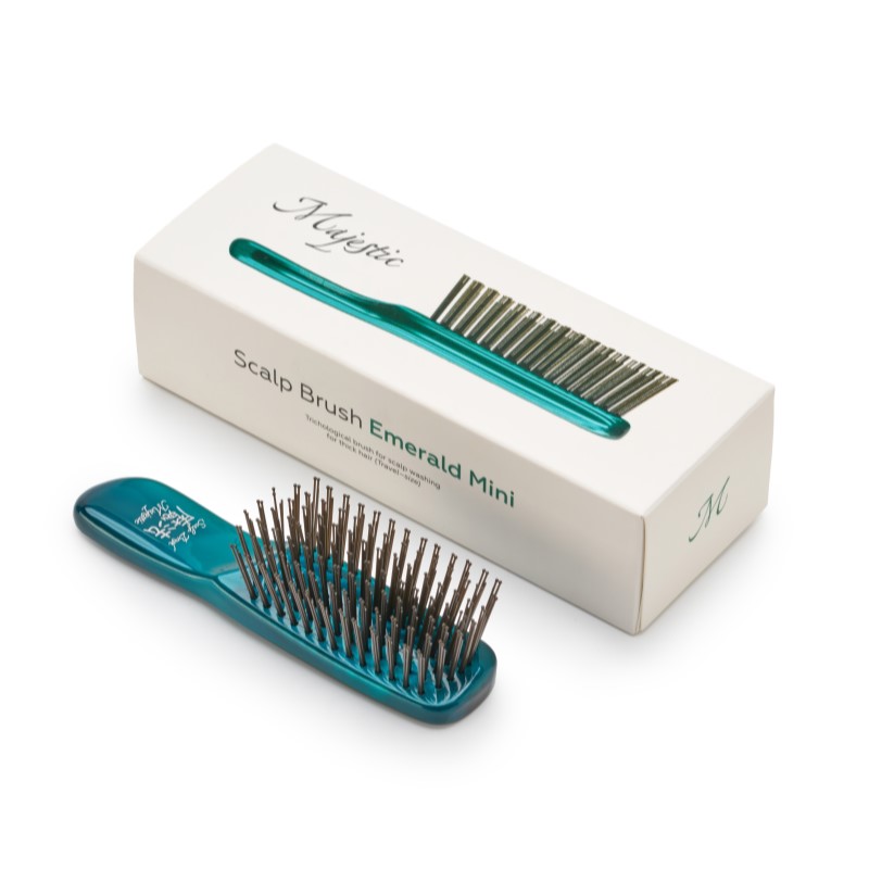 

Majestic Расческа мини изумруд