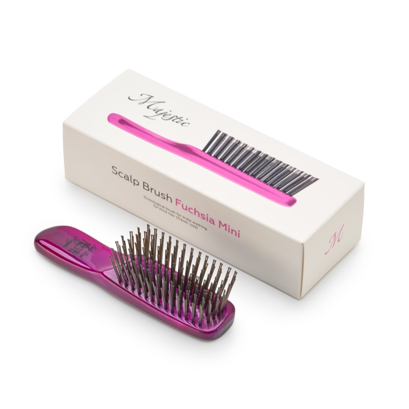 

Majestic Расческа мини фуксия