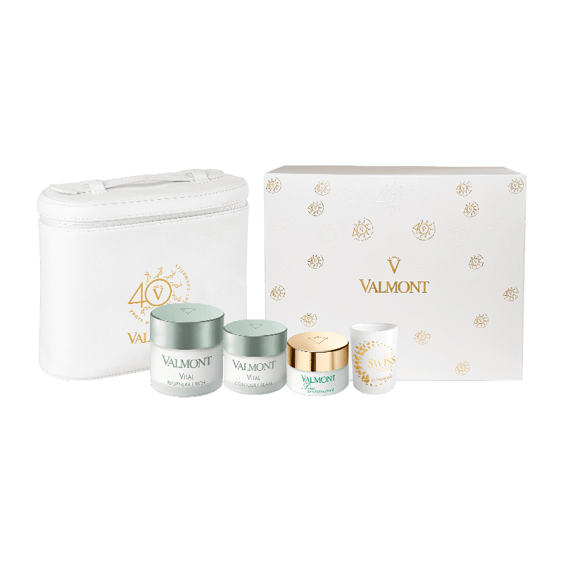 

Valmont Юбилей 40 лет Набор крем + крем + маска + свеча