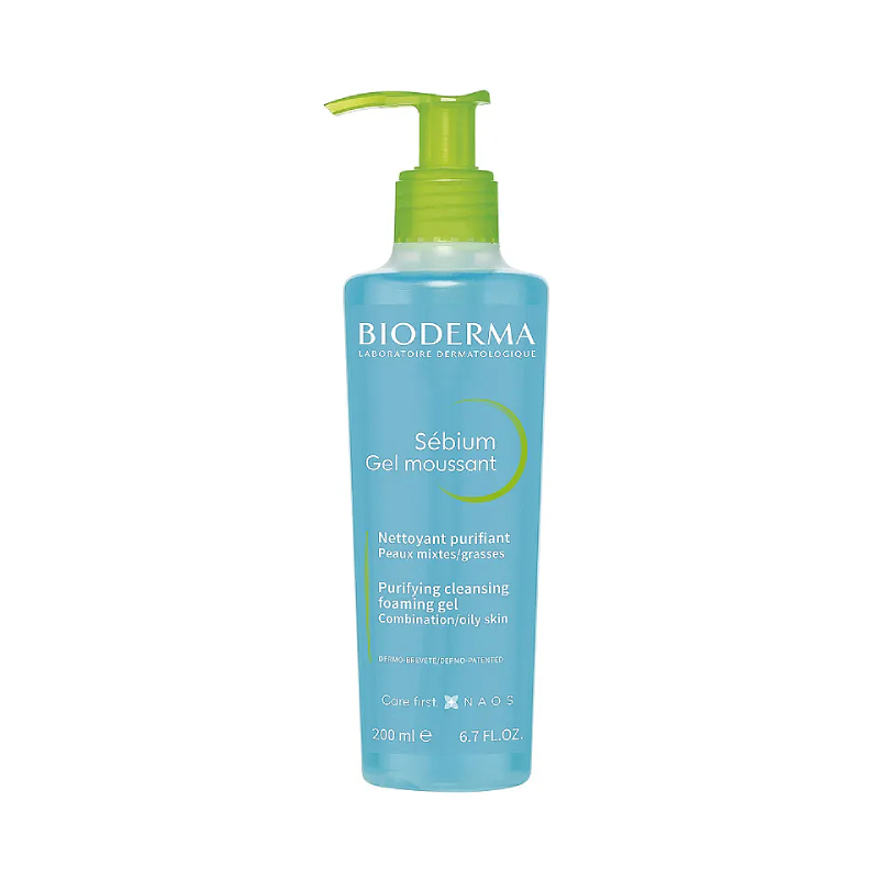 Bioderma Себиум гель очищающ.фл.с помпой 200 мл upaqua easy tank 36b аквариумный комплект с помпой и наполнителем