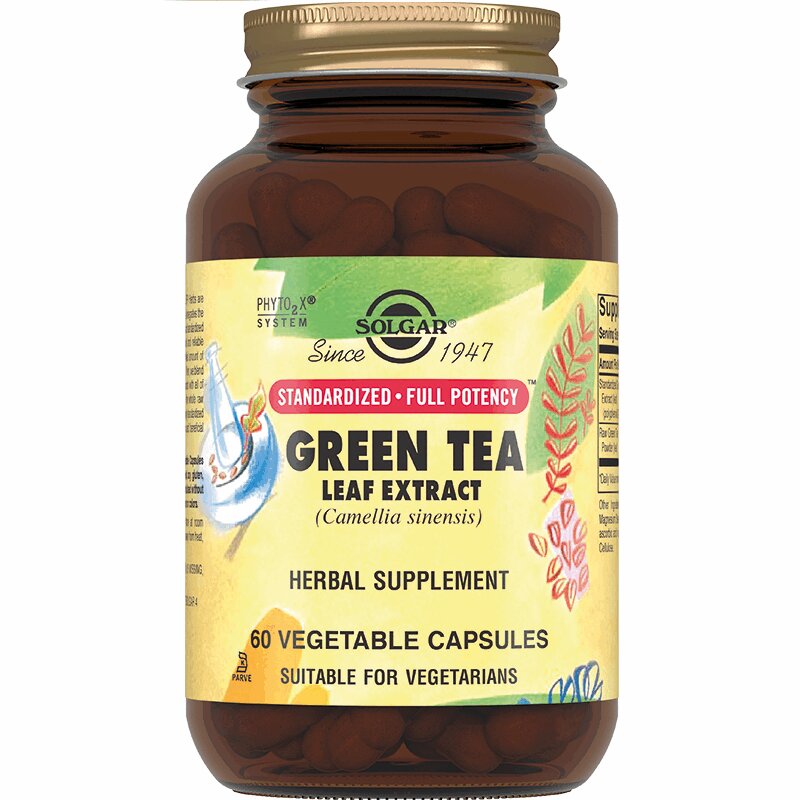 

Solgar Экстракт листьев зеленого чая капсулы 60 шт