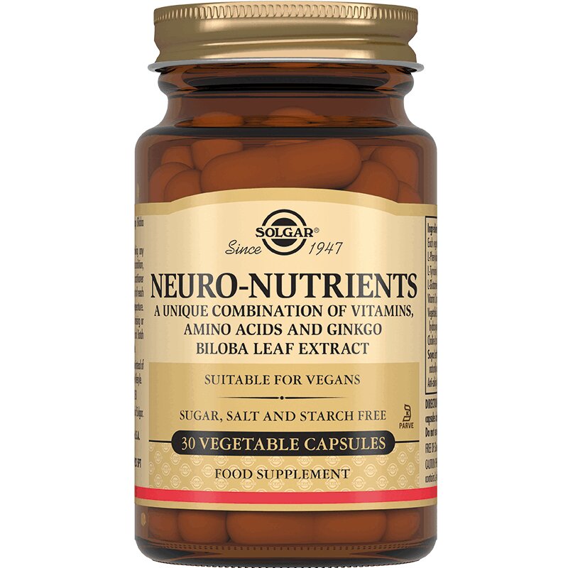 Solgar Неронутриентс капсулы 30 шт