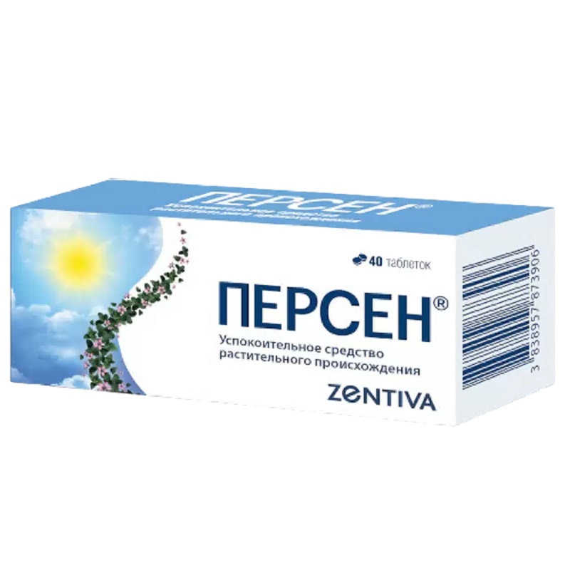 Изображение товара Персен таблетки для нервной системы 40 шт натуральный седатив