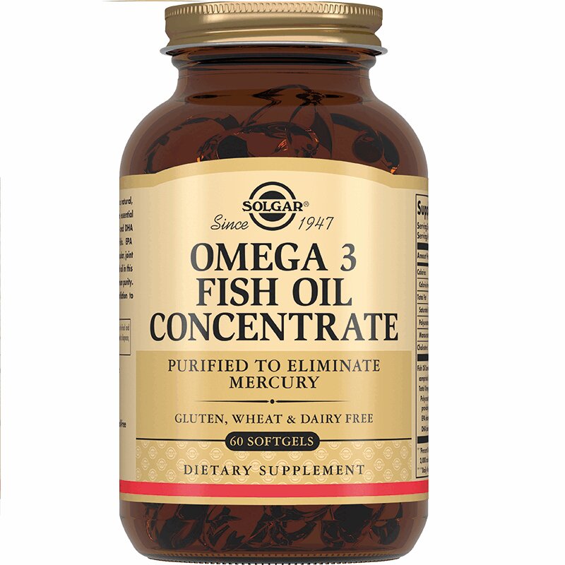 Изображение товара Solgar Концентрат Рыбьего Жира Омега-3 капсулы 60 шт