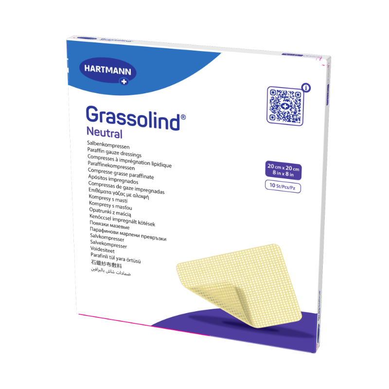 Изображение товара Повязка мазевая Пауль Хартманн Нейтральная 20 см×20 см, 10 шт