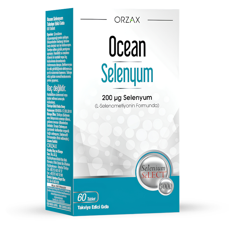 Изображение товара Orzax Ocean Селен 200 мкг таблетки 60 шт