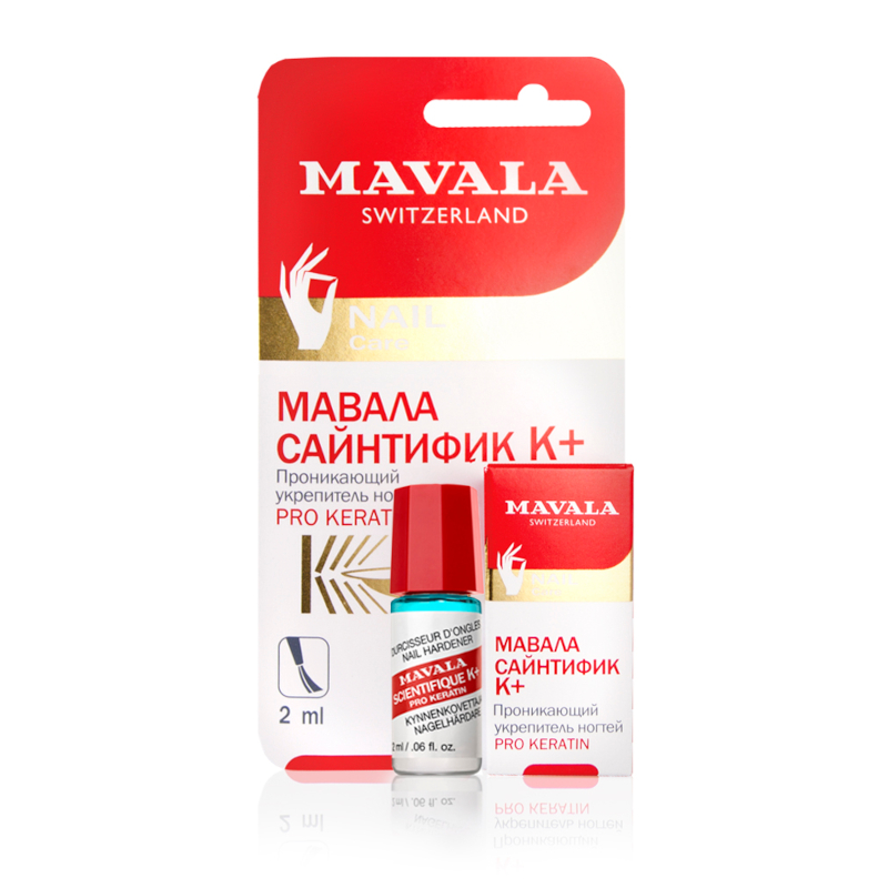 Изображение товара Мавала Сайнтифик К+ Укрепитель ногтей проникающий 2 мл