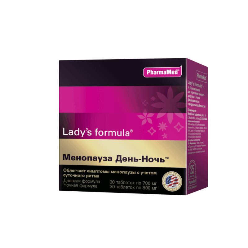 

Lady's Formula Менопауза день-ночь таб.30 шт-30