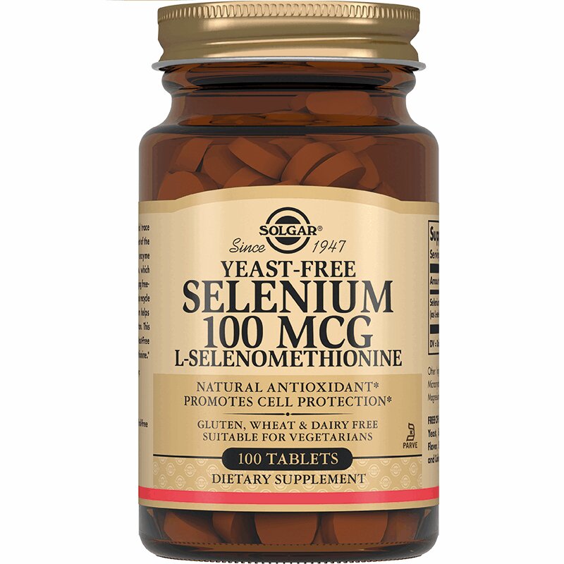 

Solgar Селен 100 мкг таблетки 100 шт