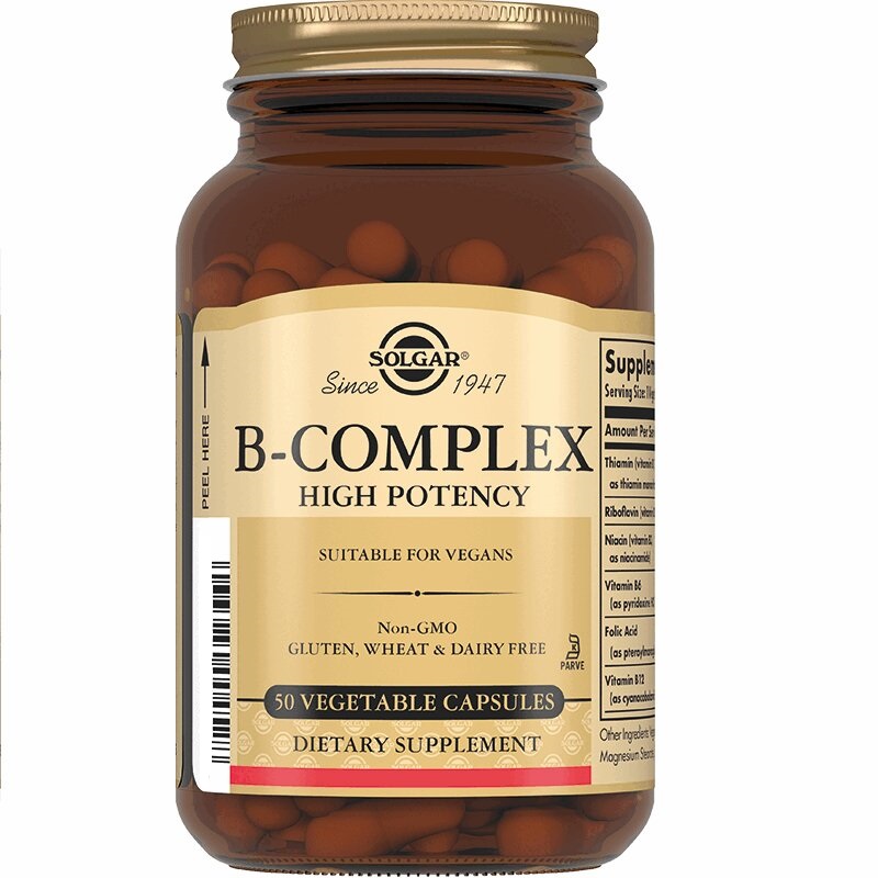 

Solgar B-Комплекс капсулы 50 шт