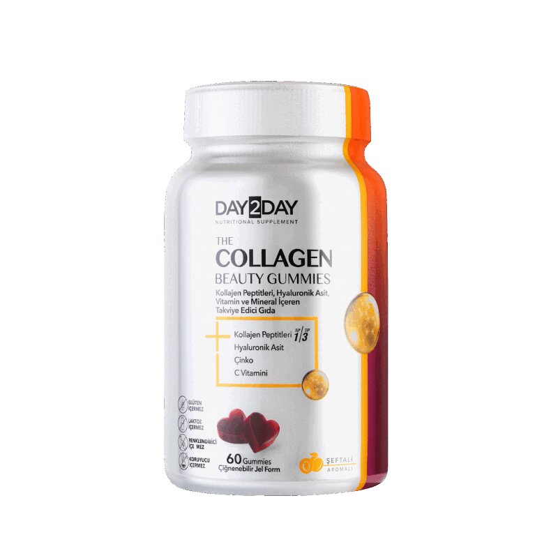 Изображение товара Orzax Day2Day Коллаген Бьюти Гаммис пастилки жевательные 60 шт