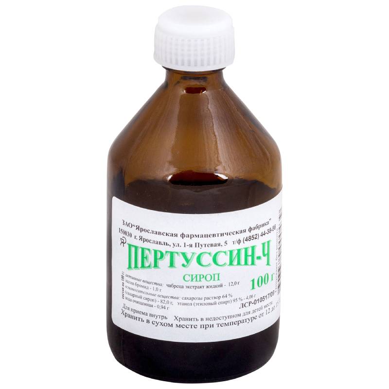

Пертуссин-Ч сироп 100 г