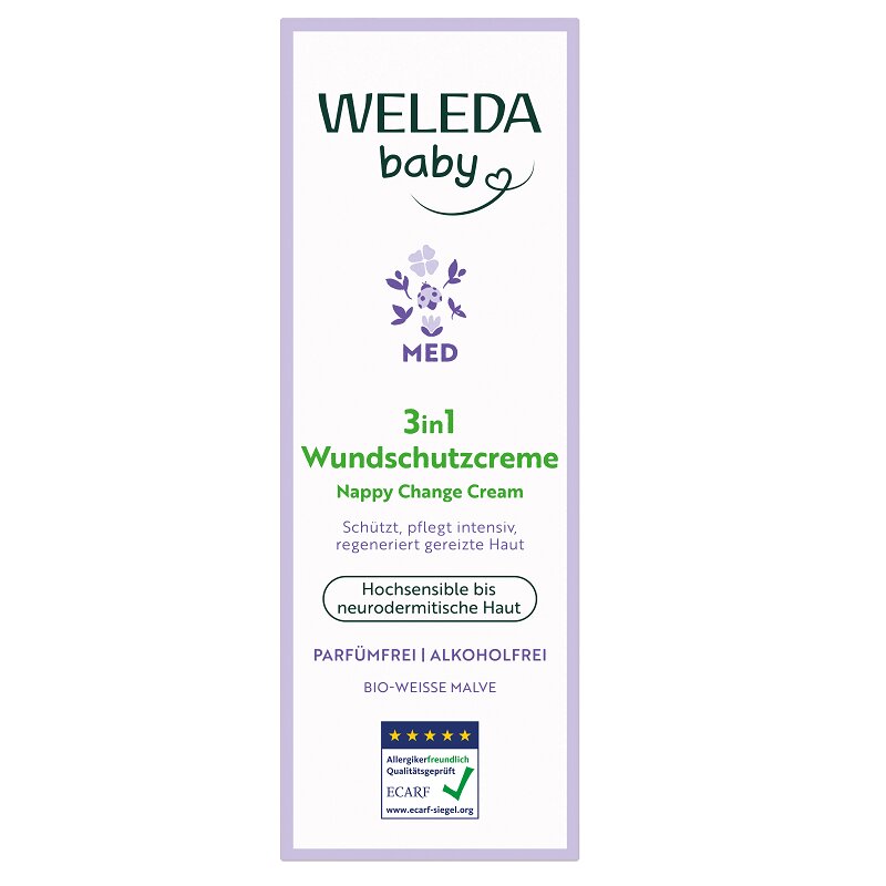 Изображение товара Веледа Крем под подгузник для гиперчувствительной кожи с алтеем 50 мл