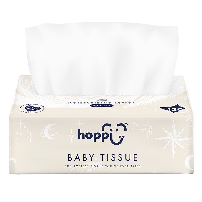 Хоппи Роялдрим Салфетки Сухие Детские С Увлажняющим Лосьоном №120