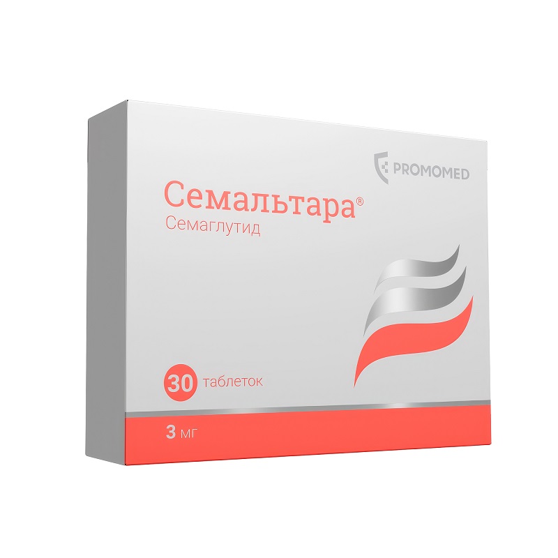 Изображение товара Семальтара таблетки 3 мг 30 шт для лечения диабета