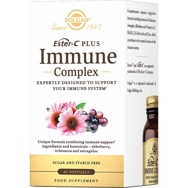 Изображение товара Solgar Эстер-С плюс Иммуно-комплекс капсулы 60 шт