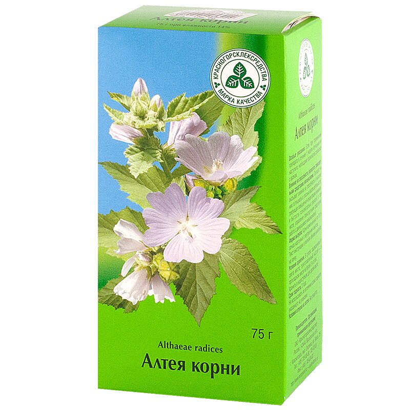 Изображение товара Корень алтея 75 г натуральное растительное средство для дыхательных путей и желудка