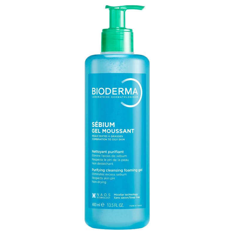 Изображение товара Bioderma Sebium Гель для умывания для жирной и проблемной кожи 500 мл Изображение товара Bioderma Sebium Гель для умывания для жирной и проблемной кожи 500 мл