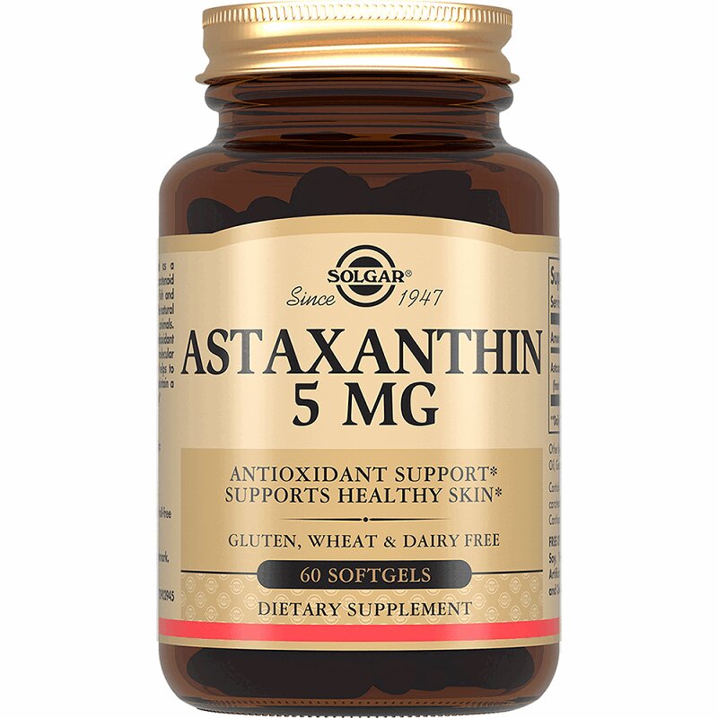 Солгар Астаксантин 5Мг Капс.№60