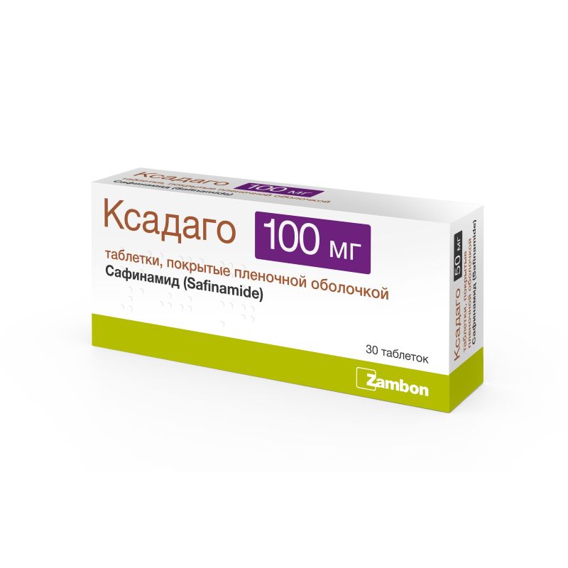 Изображение товара Ксадаго таблетки 100 мг 30 шт Изображение товара Ксадаго таблетки 100 мг 30 шт