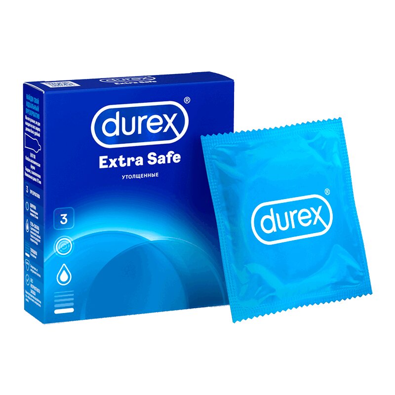 Презерватив Durex Экстра сейф бл N3