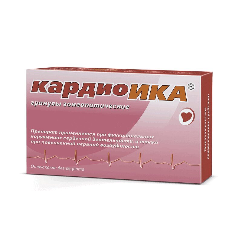 

КардиоИКА гранулы гомеопатические 10 г