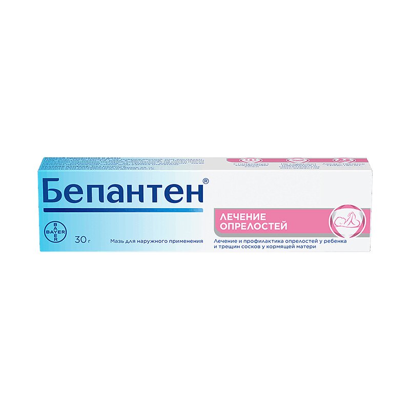 

Бепантен 5% мазь для наружного применения 30 г