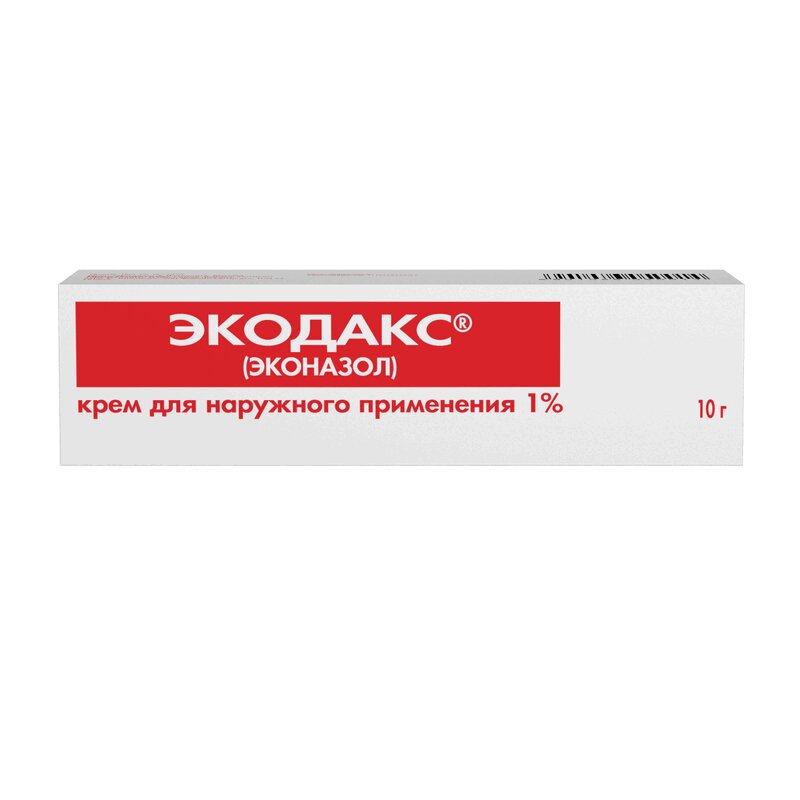 Экодакс крем для наружного применения 1% туба 10 г 1 шт аптека адвантан крем д нар прим 0 1% туба 15г 1
