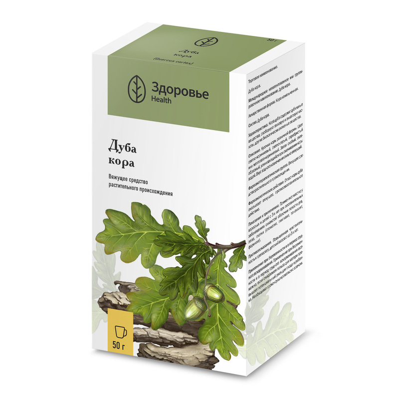 

Дуб кора 50 г