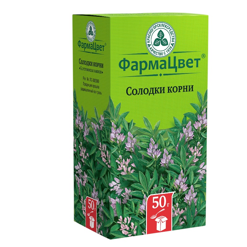 Солодки корни 50 г 1 шт алтей корни 75г