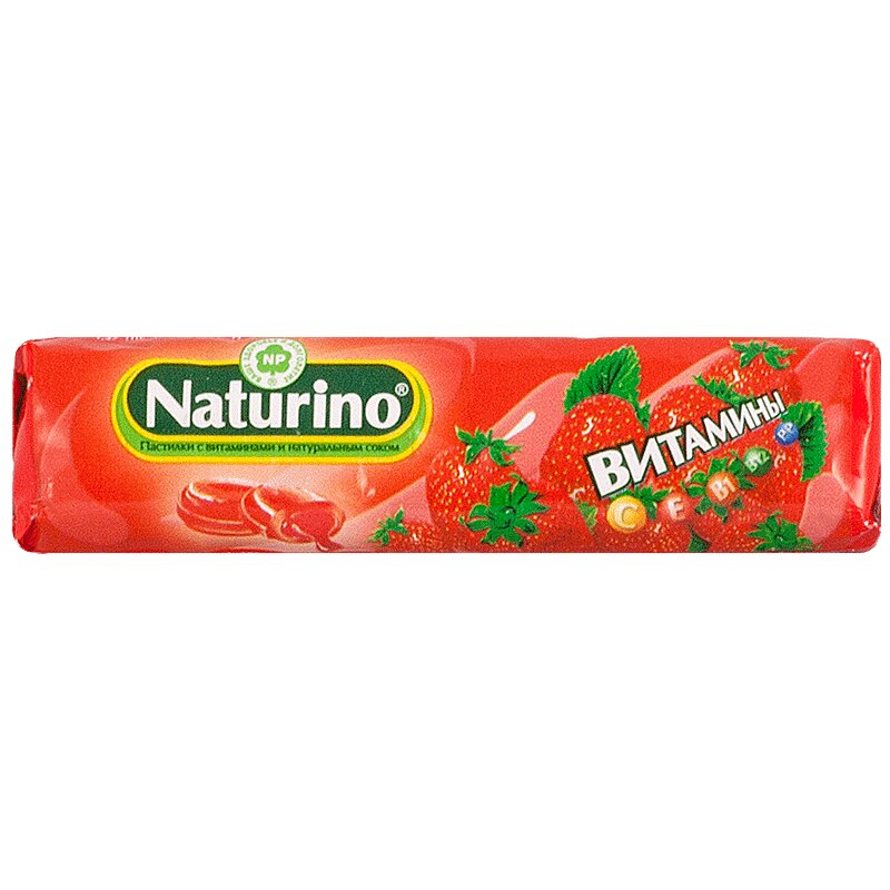 Изображение товара Naturino пастилки клубника 8 шт
