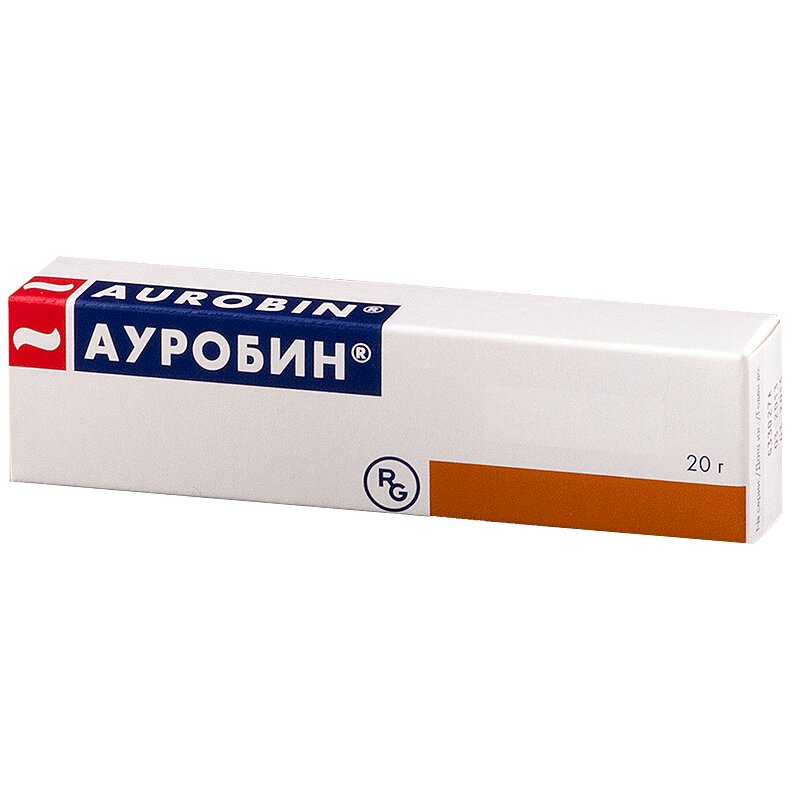 Изображение товара Ауробин мазь для ректального и наружного применения 20 г - эффективное средство от воспалений
