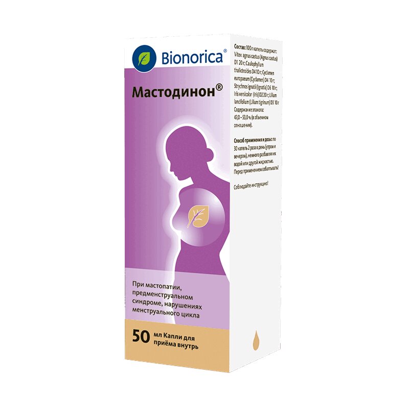 

Мастодинон капли гомеопатические для приема внутрь 50 мл
